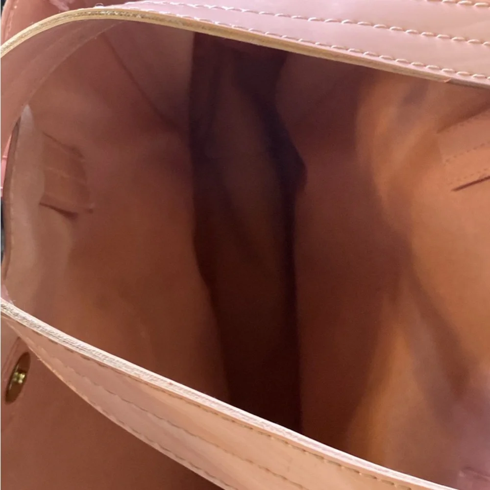 Tory Burch Pink Tote with Gold Accents - Picture 2 of 2